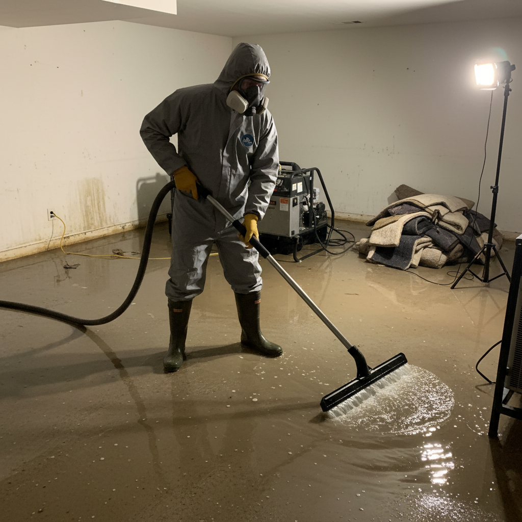 Basement Flooding Cleanup in Scottsdale