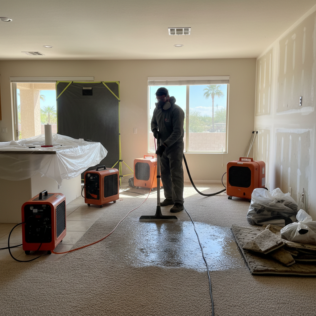 Flood Damage Repair in Scottsdale